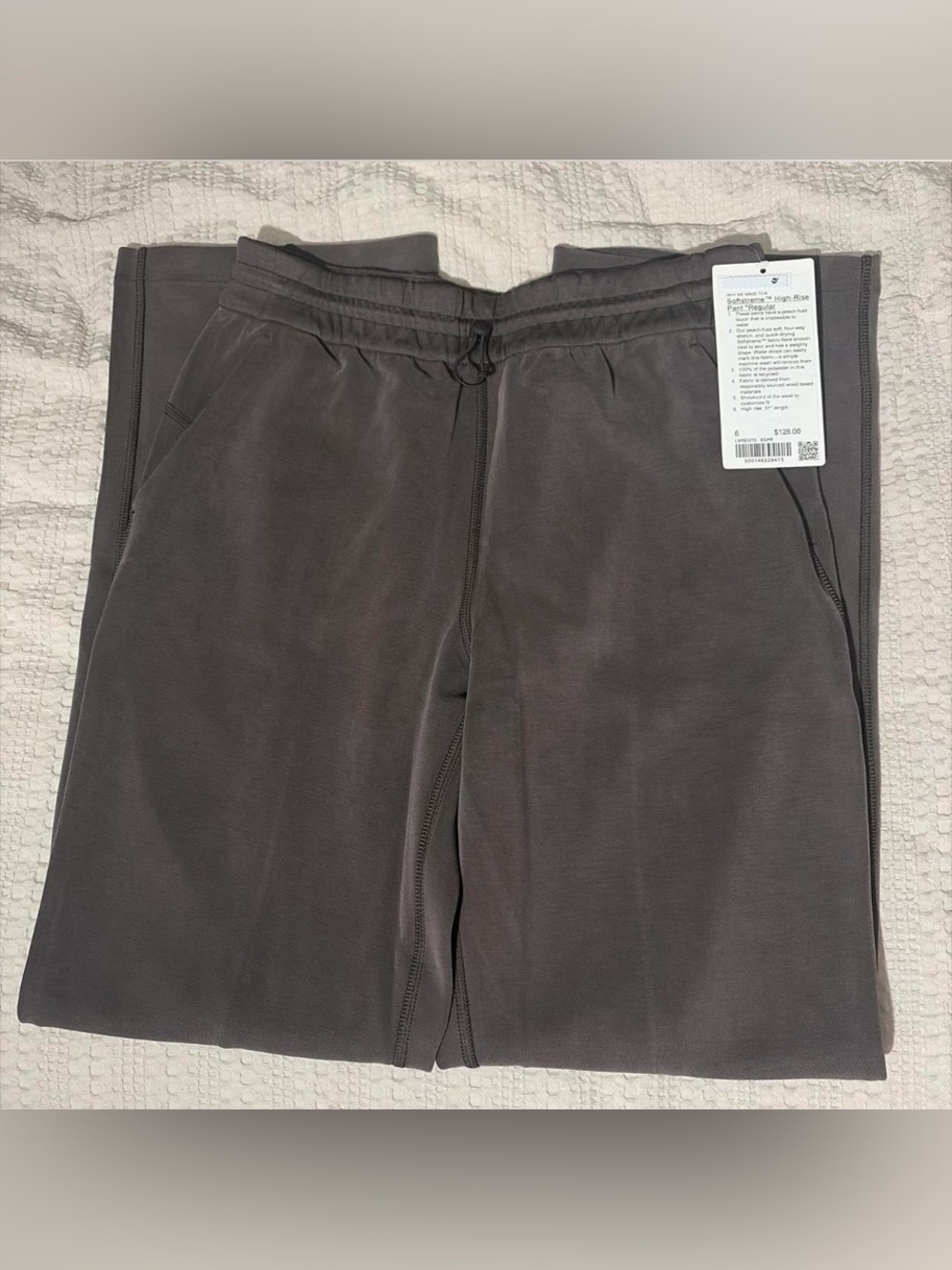 Lululemon Softstreme High-Rise Pant Espresso Brown Size 6